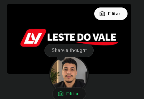 Responsável pela Leste do Vale, na foto enviada para o site